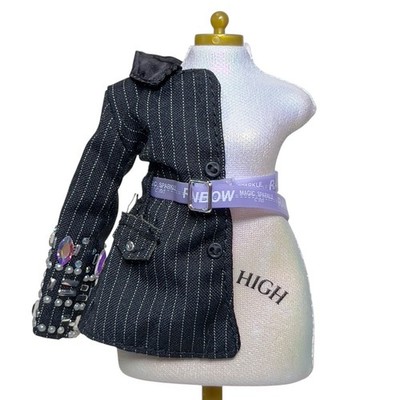 Rainbow High Royal Three Tiara Song Doll Outfit Half Blazer Rhinestone Jacket
