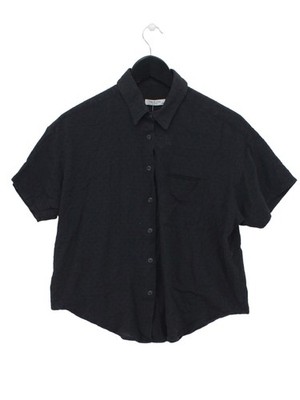 Rag & Bone Damen Shirt XS schwarz Baumwolle mit Polyester Basic
