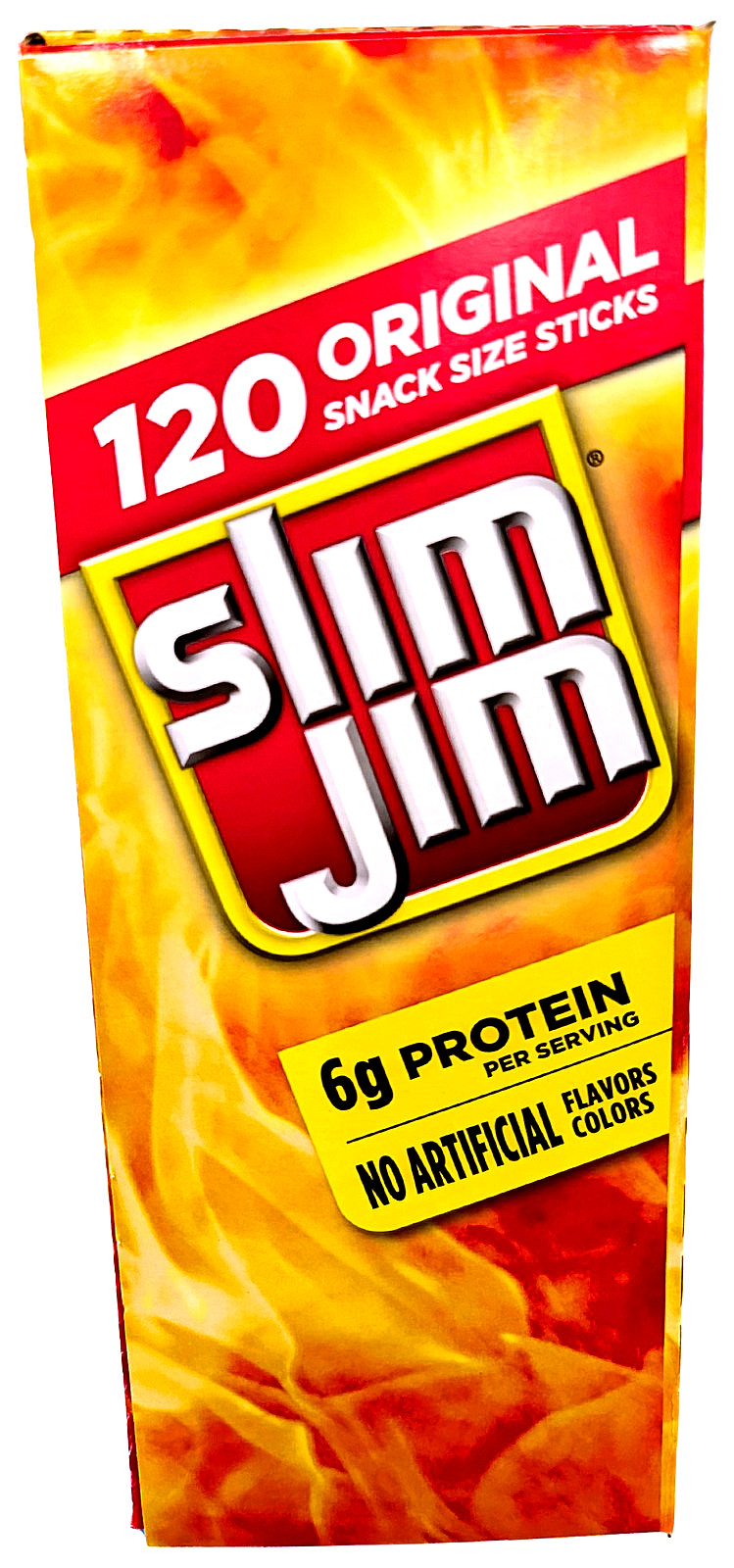 Slim Jim Snack Sized Smoked Meat Sticks Original Flavor 120 x 0.28 EXP 04/2026