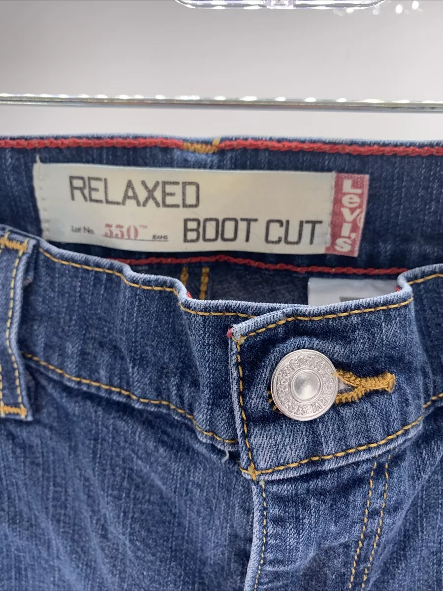Levi's relaxed boot outlet cut 550 jeans