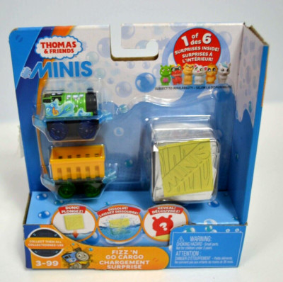 Thomas & Friends Mini Fizz 'N Go Cargo Thomas Multi Color Train Mystery Pet