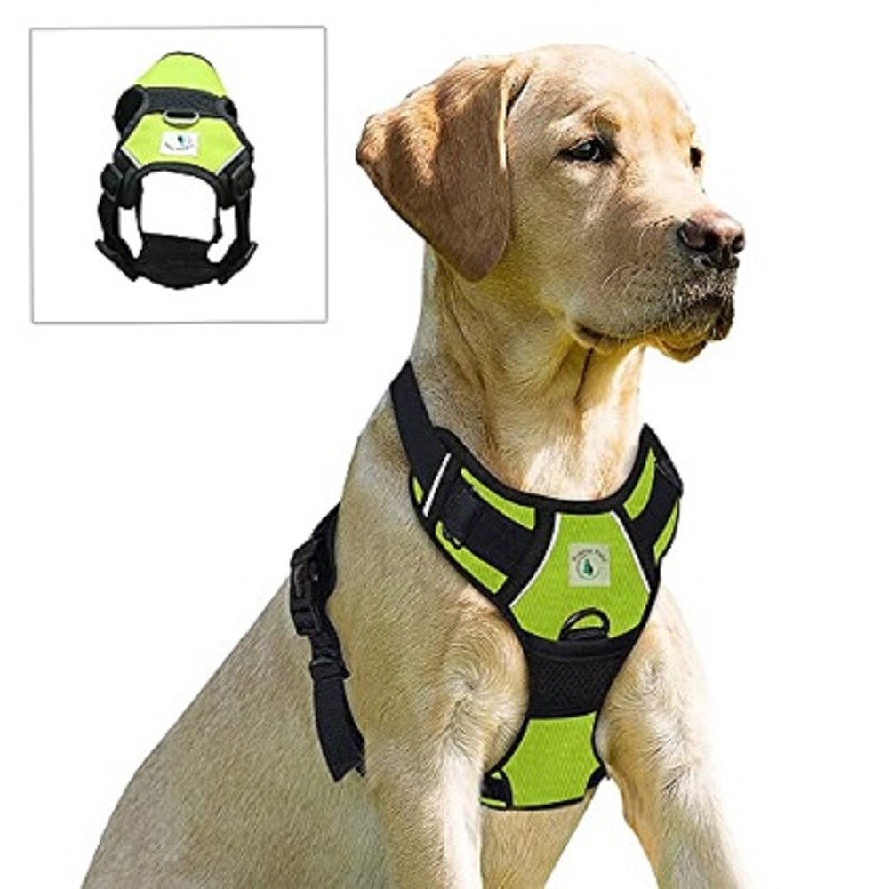 Dog Harness Adjustable Control Vest Cotton https://Padded Pet Harnesses For Dogs