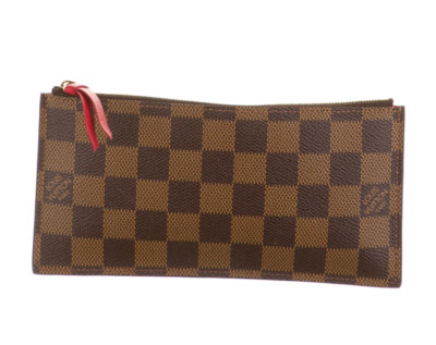  NEW LOUIS VUITTON Felicie Zip Coin Wallet Pouch Damier Ebene HOT GIFT