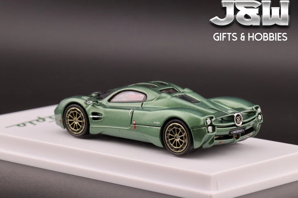 CM 型号 Pagani Utopia 金属绿色 1/64 — 第 4/4 张图片