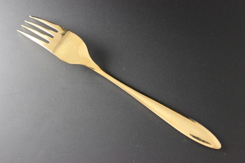 Epic Taiwan Stainless - CUSTOM Gold Electroplate - Dinner Fork - Picture 2 of 2
