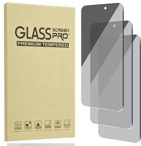 For iPhone 16 15 14 13 12 Pro Max Privacy Tempered Glass Screen Camera Protector - Picture 3 of 14