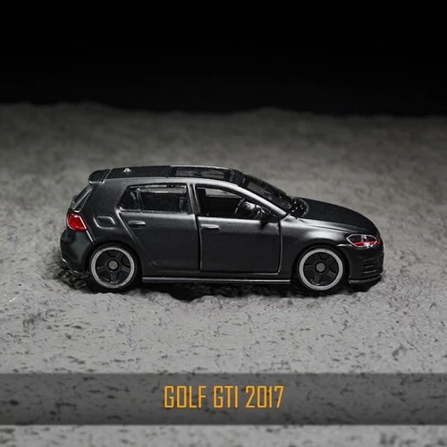 Bburago 1:64 Black 2017 Golf GTI Hatchback Sports Model Diecast Metal Car - Picture 3 of 7