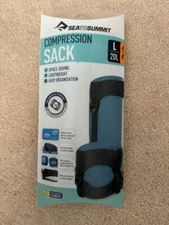 Sea To Summit Compression Sack 20L Blue Large Camping Backpacking Outdoors Hike