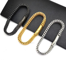 Stainless Steel Braided Bracelet for Men