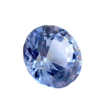SAPPHIRE Sky BLUE 2.35ct ROUND Natural Old STOCK Vibrant GEMSTONE