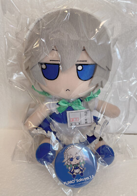 Touhou Project Izayoi Plüschpuppe Fumo Fumo Sakuya 1,5 Serie 64 mit Blechabze...