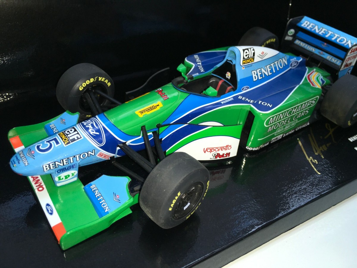 1 18 MINICHAMPS Michael Schumacher B194 World Champion Hockenheim
