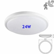 Image of Kanlux Ceiling Wall Garden 18W 24W PIR Motion Sensor IP54 Exterior Outdoor Light