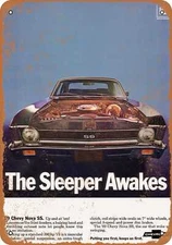 METAL SIGN - 1969 Nova SS - Vintage Look Reproduction