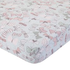 Arden Butterfly Crib Sheet Bedding by Dwell Studios