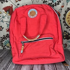 Give Will Leather Goods Nylon Campus Laptop Backpack RED Kids