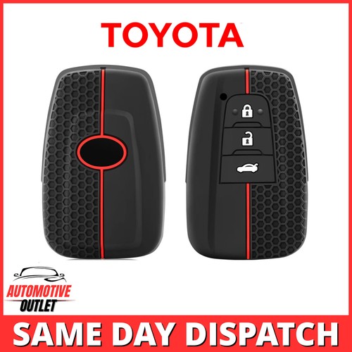 SILICONE REMOTE KEY FOB COVER CASE FOR TOYOTA CHR COROLLA YARIS RAV4 CAMRY PRIUS