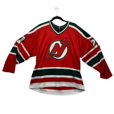 Vintage CCM New Jersey Devils NHL Hockey Jersey 27 men's L made in usa