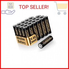 POWEROWL High-Capacity Alkaline AA Batteries 24 Pack, 1.5v Long Lasting Double A 0.81 per gallon