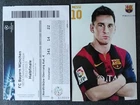 Messi TICKET UEFA Champions League 23.4.2013 Bayern München vs FC Barcelona