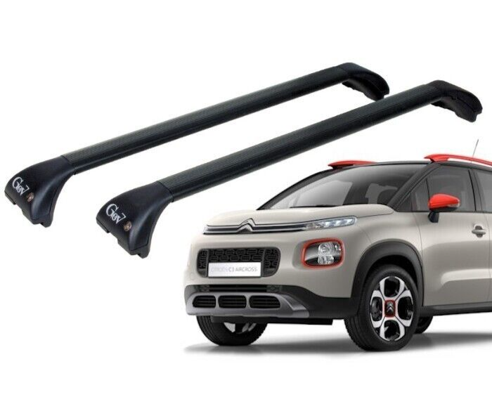 COMPATIBILE CON CITROEN C3 AIRCROSS PORTASCI PER BARRE DA TETTO AUTO PORTA SCI ICEBERG 4 IN ALLUMINIO OMOLOGATO ATTACCO PER 4 PAIA DI SCI O 2 PORTA SNOWBOARDS MAX 28KG