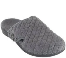 Vionic Adilyn Women's Orthotic Support Slippers Dark Grey