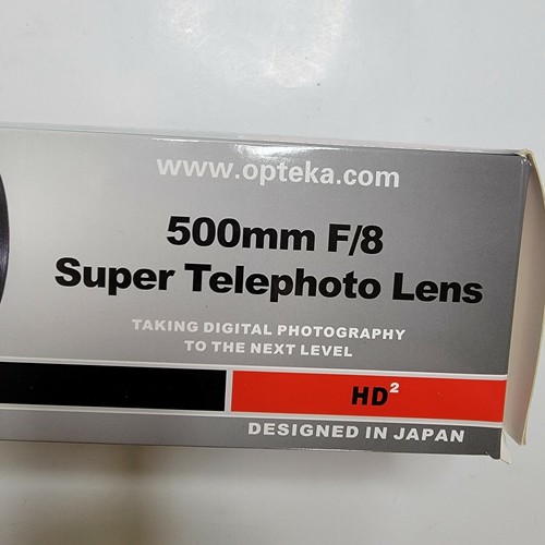 Opteka 500mm Super Telephoto F/8 Lens for Nikon T Mount High Definition HD2 - Picture 3 of 12