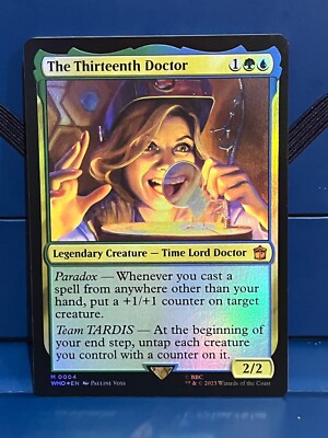 MTG Dr. Who The Thirteenth Doctor Foil Mythic NM/M WHO | eBay