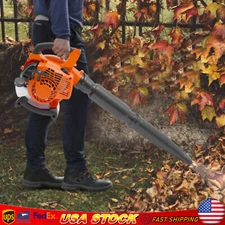 2-Stroke Heavy Duty Handheld Leaf Blower Gas Powered Commercial Grass Yard Clean