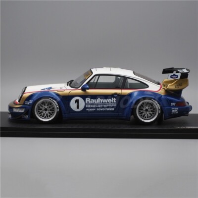 RARE* Ignition Model 1/18 Porsche RWB 911 964 in White/Blue RARE* Ignition Model 1/18 Porsche RWB 911 964 in White/Blue