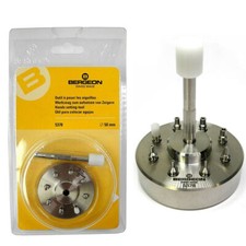 Bergeon 5378 Watch Hand Fitting Setting Swiss Tool 9 Stakes On Holder