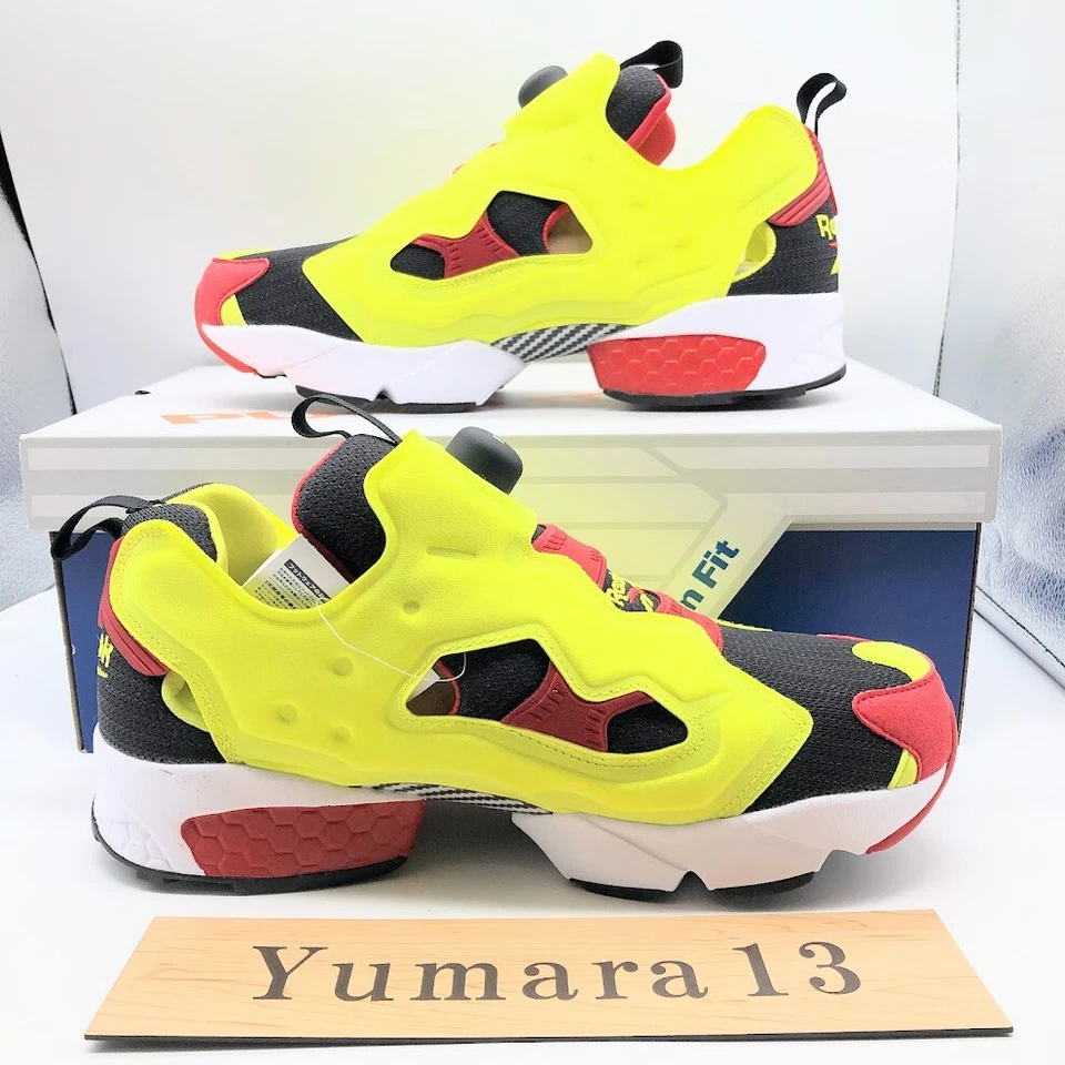 Taille homme Reebok Insta Pump Fury Og Citron jaune rouge V47514 - Photo 4/4