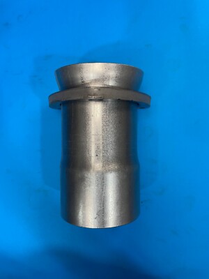 1 x 3'' Header to 3'' ID Aluminized 3 Bolt Flange Socket Collector Reducer USA