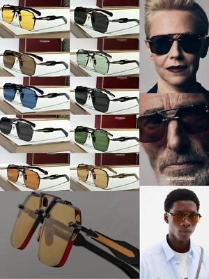 Sunglasses Jmm Silverton JACQUES MARIE MAGE Gold Brown Frame Tea