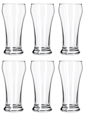 6x Libbey Longdrink Bierglas Pils 355ml Kneipenglaswaren