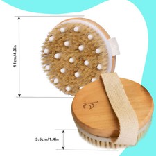Dry Brushing Body Brush for Lymphatic Drainage  Cellulite
