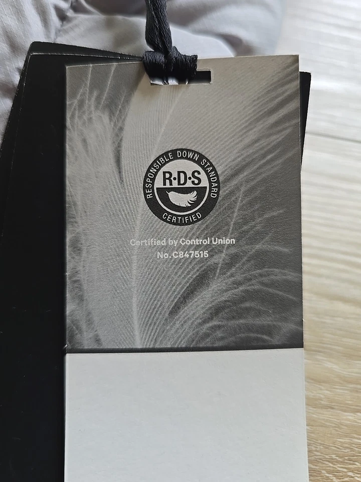 New Lululemon Mens Navigation Stretch Goose Down Jacket Gray Puffer Size Small - Image 3 of 4