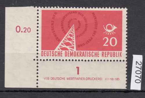 DDR (R.d.a.) 1958, Mich Nr 621 Dv - Zdjęcie 1 z 1