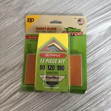 Gator 7225 Zip 13 Pc Hook & Loop Hand Sanding Block Kit
