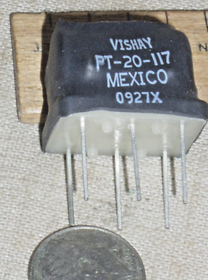 VISHAY DALE PT-20-117 THYRISTOR GATE PULSE TRIGGER TRANSFORMER 3 WINDINGS 2:1:1