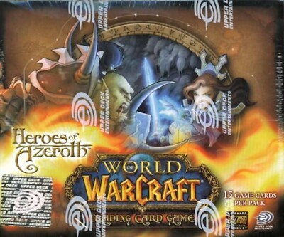 World of Warcraft TCG ''Heroes of Azeroth'' set Epic/Rare single cards - WoW
