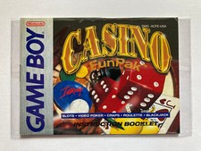 ebay® Auktion 236033895179 | Casino Funpak, Spielanleitung, Bedienungsanleitung, Game Boy, Gameboy Thumbnail of ebay® auction 236033895179 | Casino Funpak, Spielanleitung, Bedienungsanleitung, Game Boy, Gameboy