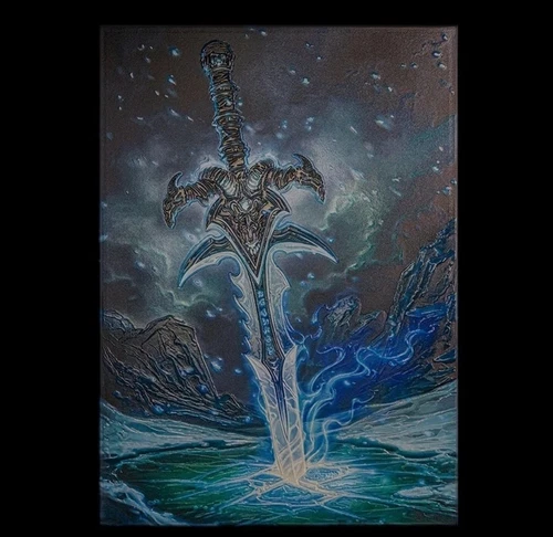 Frostmourne Limited Edition Displate | World of Warcraft Lich King xxx/1000