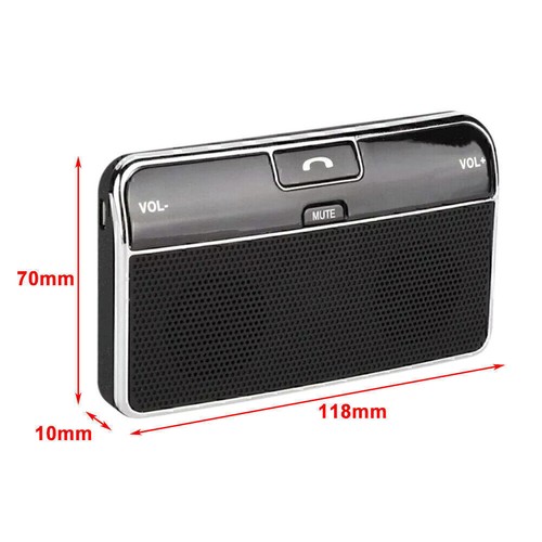 Auto Wireless Handsfree Speaker Phone MP3 Kit Sun Visor Clip Drive Car Auto - 第 4/10 張圖片
