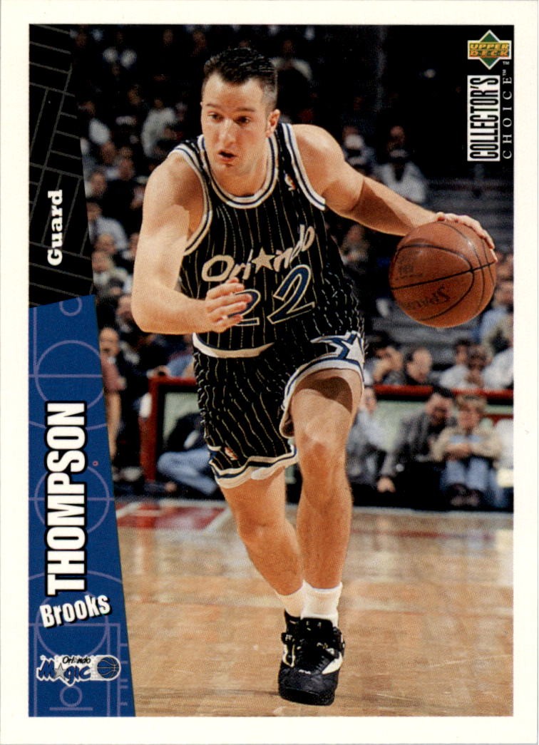 1996-97 Collector's Choice International French #110 Brooks Thompson - BSK