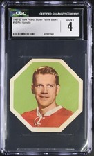 1961-62 York Peanut Butter #30 Phil Goyette Montreal Canadiens - CGC 4 VG/Ex