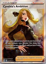 Cynthia's Ambition 169/172 Ultra Rare Brilliant Stars Pokemon Holo Near Mint on eBay