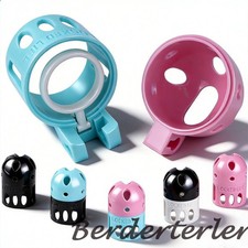 Capsule Shape Chastity Cage Device Lightweight No Base Ring Cage with 9 Rings