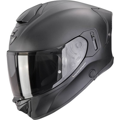 SCORPION EXO-530i Air Solid schwarz matt mit LED Integralhelm  M 57/58