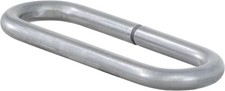 Weld-On Raw Steel Safety Chain Loop, 10,000 lbs